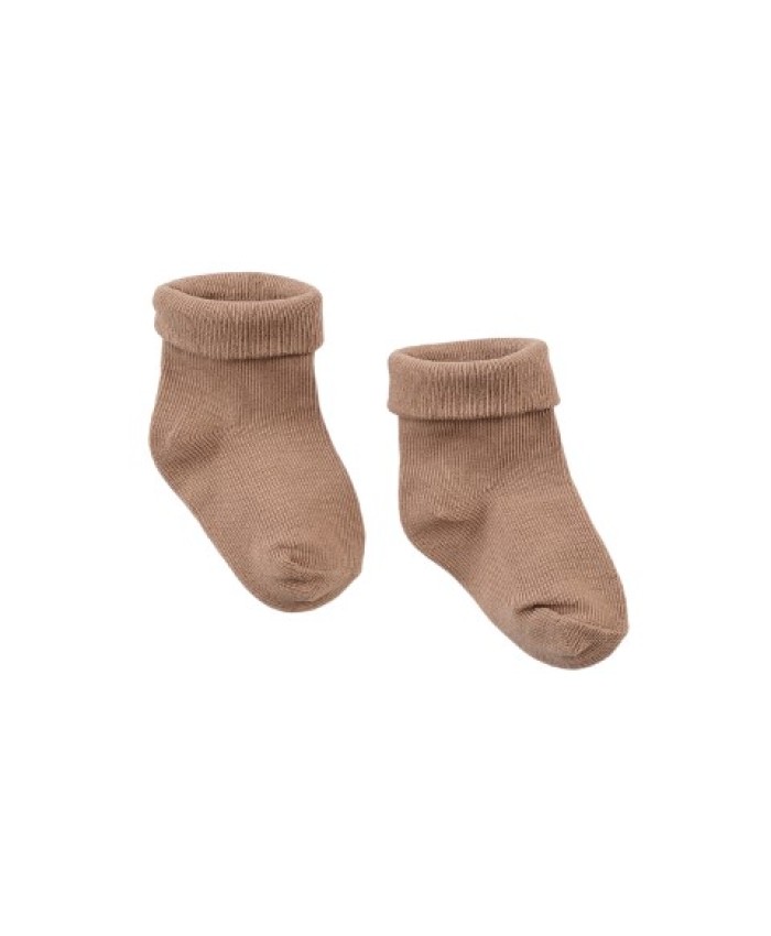 z8 Newborn Socks Tiki Brown